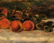 Still Life with Peaches and Chestnuts